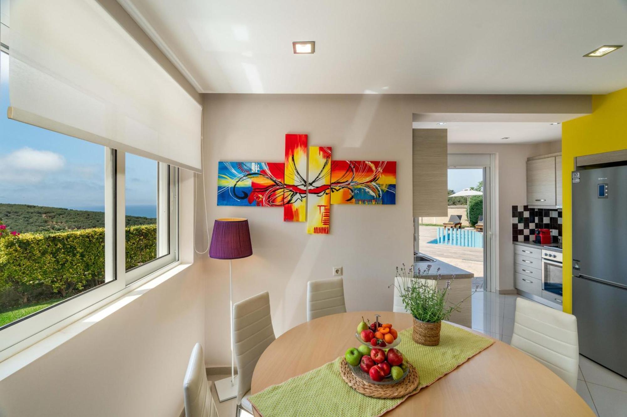 Villa Ariella With Sea View Agia Marina  Екстер'єр фото
