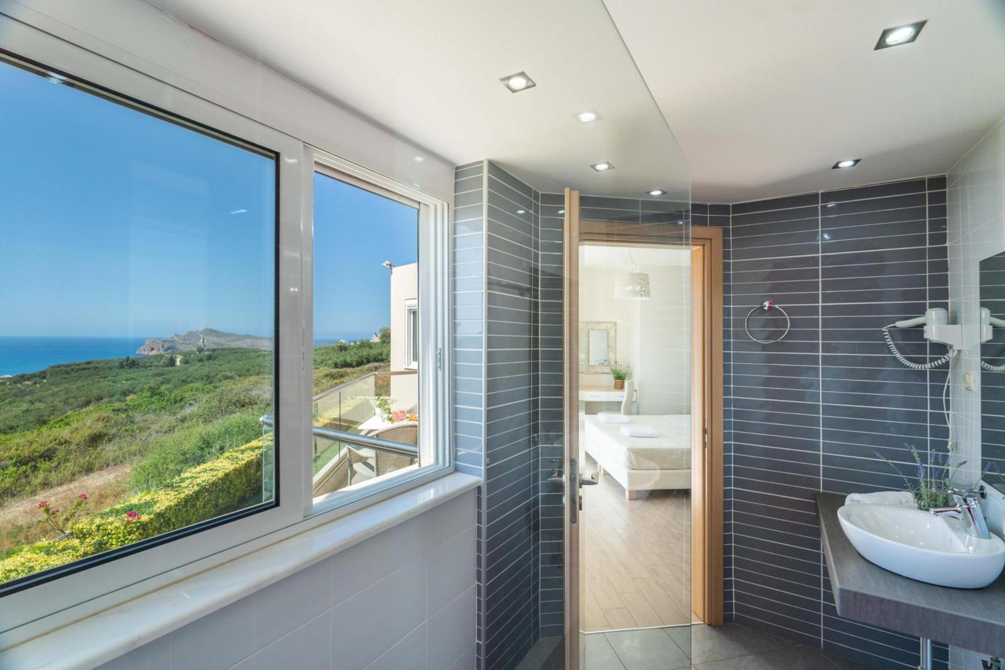 Villa Ariella With Sea View Agia Marina  Екстер'єр фото