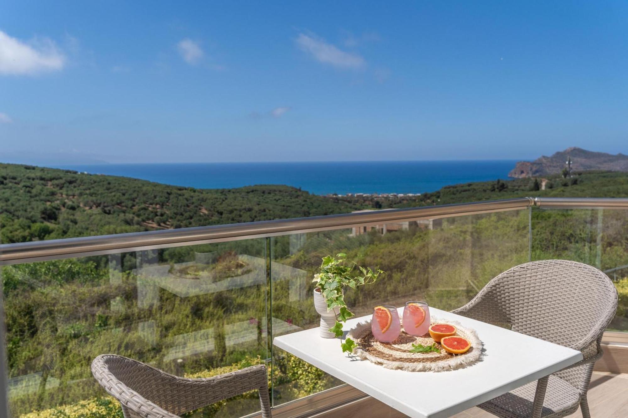 Villa Ariella With Sea View Agia Marina  Екстер'єр фото