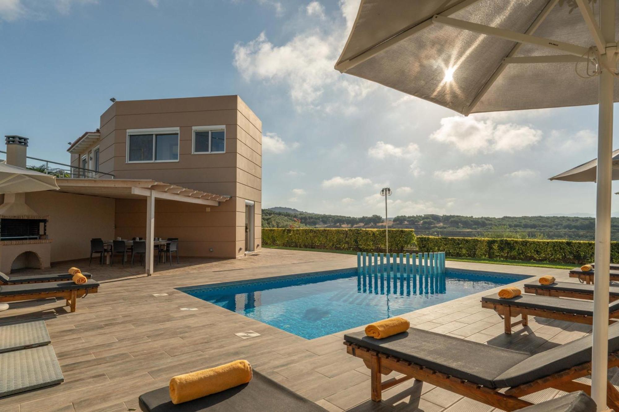 Villa Ariella With Sea View Agia Marina  Екстер'єр фото